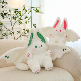 Lusy Store LLC Bat Rabbit Plush Toys Flying Rabbit Plush Stuffed Animals Doll Home Decor Plush