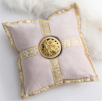 Middle East Luxury Ceramic Incense Burner Pillow Censer Holder Creative Golden Cushion Home Tea House Yoga Accessories 30x30cm Lusy Store