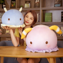 Lusy Store LLC Manatee Stuffed Animal &ndash; Soft &amp; Cuddly Sea Cow Plush Toy &ndash; 14in/18in (35cm/45cm) &ndash; Lusy Store Stuffed Animal