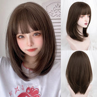 OLACARE Synthetic Super Long Curly Lolita Wig With Bangs 120cm Blonde White Pink Cute Fake Hair Women Halloween Cosplay Wigs #27