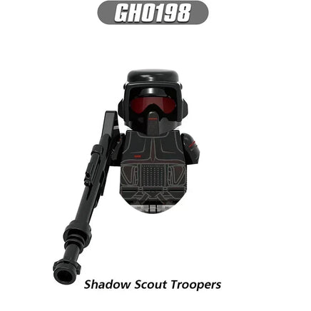 Star Wars Mandalorian Mini Robot Figure Toy - Han Solo, C-3PO, Leia, Darth Vader, Boba Fett Blocks GH0198