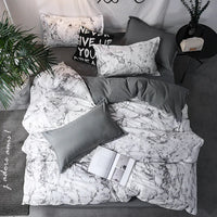 3pcs Duvet Cover Set with Pillow Case Double Comforter Bedding Set Quilt Cover Queen/King Couple or Single Bed Lusy Store