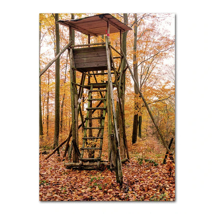 Autumn Decoration Canvas Poster Yellow Leaves Fall View Wall Art Print Pumpkin Painting Halloween Picture Living Room Home Decor 13