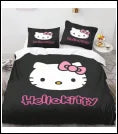 Kuromi & Hello Kitty Sanrio Cute Cartoon Duvet Cover Set 100% Polyester Bedding for Kids & Adults 2/3pcs Soft & Comfortable 11 set