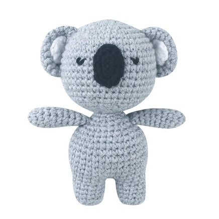 Monkey Plush Toy – Handmade Crochet Wool Stuffed Animal, 2.4" – Lusy Store 1 2.4"