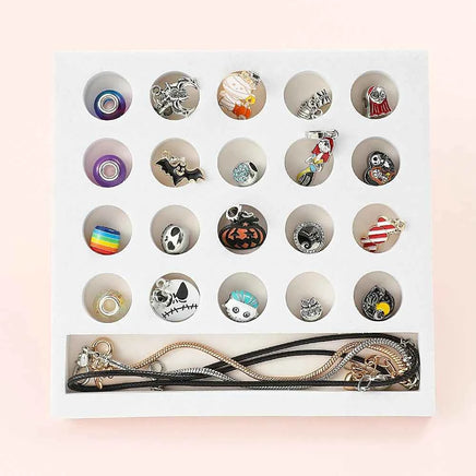 Halloween Advent Surprise Blind Box DIY Charms Beads Bracelet Disney Nightmare Before Christmas Jack Skellington Charms Pendants