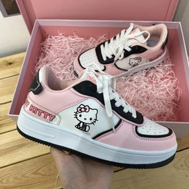 Hello Kitty Cute Pink Sneakers for Women at Lusy Store