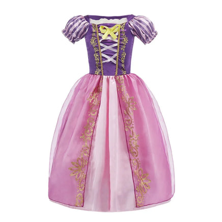 Girls Princess Dress Kids Cinderella Snow White Aurora Sofia Rapunzel Cinderella Halloween Costume 11