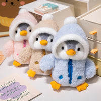 Cute Penguin Stuffed Animal – Soft Plush Toy with Clothes – 10in – Lusy Store