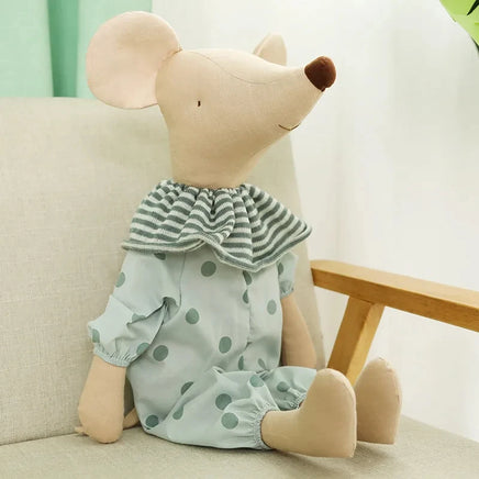 Cute Baby Mouse Plush Toys Stuffed Animal Mouse Dolls Lovely Rat with Clothes Kids Birthday Gifts 2 35cm