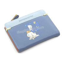 Cute Cinnamoroll Wallets Women Coin Purse Cartoon Sanrios Anime Pu Casual Money Bag Clutch Card Holder Wallet with Buttons Gift kt1083