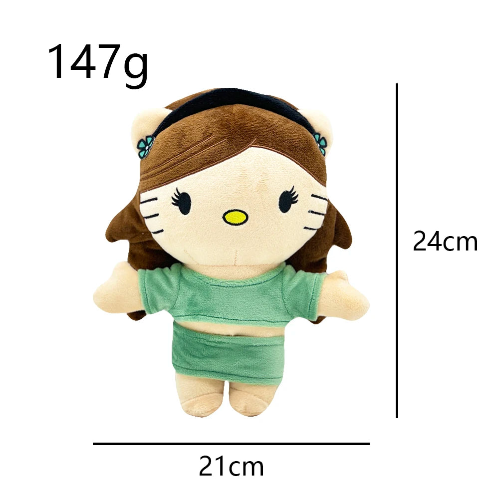 Melanie Martinez Plush Doll Double Ponytail Girl Stuffed Toys Boys Girls Fans