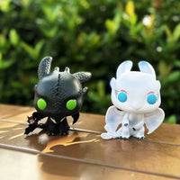 FUNKO How To 686# Train Your Dragon Toothless Light Fury 687# Figure Model Toy 10cm PVC Doll Collection Toys for Children Gifts‘ Lusy Store