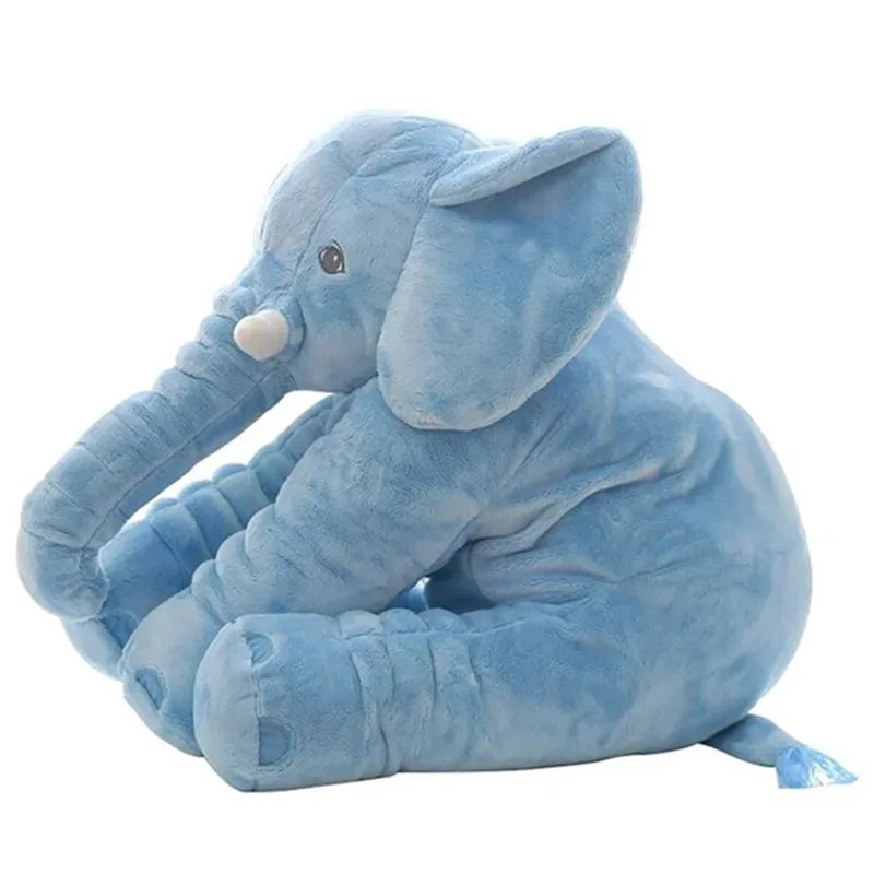 Lusy Store LLC Large Elephant Plush Toy &ndash; Soft Stuffed Pillow &amp; Cushion (16in/24in) | Lusy Store Stuffed Animal