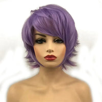StrongBeauty Halloween Wig Blue Assassination Classroom Akabane Karma Cosplay Wigs Red Synthetic Hair color3815 6inches