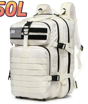 30L/50L 1000D Nylon Waterproof Trekking and Fishing Backpack
