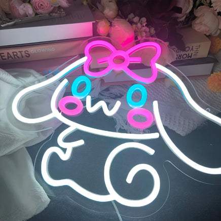 Lusy Store LLC Sanrio Neon Sign Kawaii Anime Room Decor Lights for Girl's Room Neon Sign