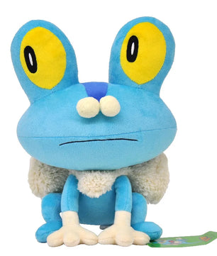 Lusy Store LLC Greninja Plush Toy Pokemon Froakie Evolution Frog Ninja Stuffed Doll Christmas Gifts for Kids Plush