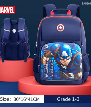 Spiderman Backpack New School Bags For Boys Primary Student Shoulder Grade 1-3 Mochilas B106