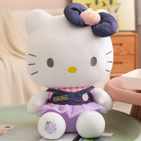 Hello Kitty Plush Anime Kuromi Stuffed Xmas Gifts For Girls Kawaii My Melody Plush Dolls kt niuzai nv 20cm 8inch