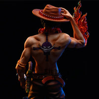 Lusy Store LLC One Piece Figure Ace Figure PVC 23cm Collectible Statue Model Toys Gifts Action Figure