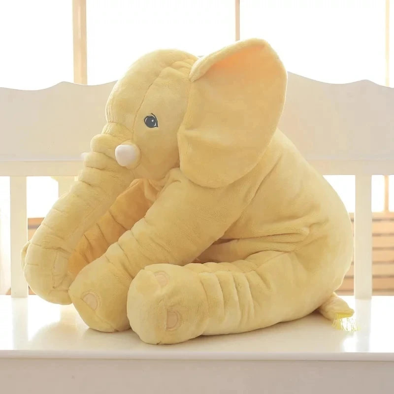 Lusy Store LLC Large Elephant Plush Toy &ndash; Soft Stuffed Pillow &amp; Cushion (16in/24in) | Lusy Store Stuffed Animal