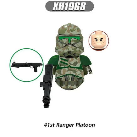 Star Wars Mandalorian Mini Robot Figure Toy - Han Solo, C-3PO, Leia, Darth Vader, Boba Fett Blocks XH1968