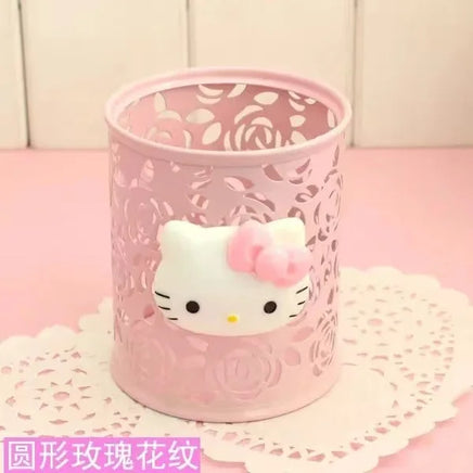 Hello Kitty Pen Holder Creative Kawaii Desktop Storage Box Hello Kitty-3