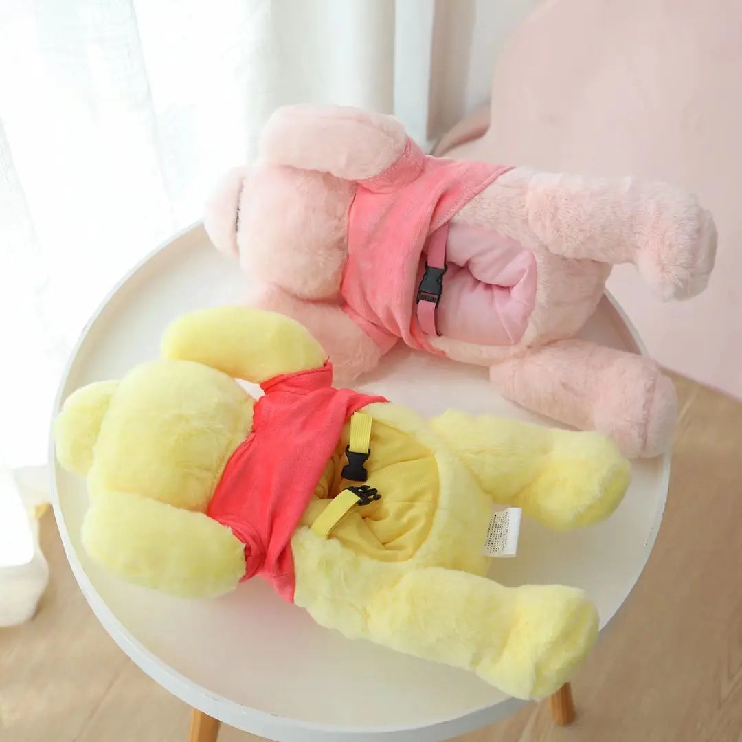 Lusy Store LLC Winnie the Pooh Plush Doll Kawaii Bear Lovely Car Decor Stuffed Doll Sofa Cushion Bedside Pillow Gift Plush