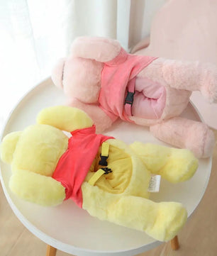 Lusy Store LLC Winnie the Pooh Plush Doll Kawaii Bear Lovely Car Decor Stuffed Doll Sofa Cushion Bedside Pillow Gift Plush