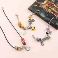 Halloween Advent Surprise Blind Box DIY Charms Beads Bracelet Disney Nightmare Before Christmas Jack Skellington Charms Pendants