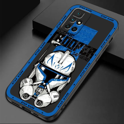 Stars Wars Phone Case for Xiaomi Redmi Note 12 11S 9S 13 Pro 11 Pro 10S 12S 9 8 7 10 8T 9T 11 10 Cover Shell Silicone