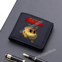 Toothless Canvas Wallet Men Short Folding Purse How To Train Your Dragons Cartoon Card Holder Coin Case Fashion Pocketbook Gift Lusy Store