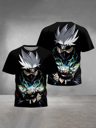 3D Print Anime N-N-Narutos Baby Clothing 5 to 14 Years Male Outdoor Clothes for Children Boy Girl Child T-Shirt Top Shirts Lusy Store