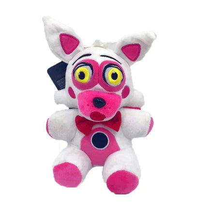 18cmFNAF Stuffed Plush Toys Freddy Fazbear Bear Foxy Rabbit Bonnie Chica Peluche Juguetes 5 Nights At Freddy* Plushie Toys Gifts Lusy Store