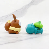 Lusy Store LLC 8pcs/set Pokemon Action Figure | Kawaii Big Eye Pikachu &amp; Friends | 2.36 in Action Figure