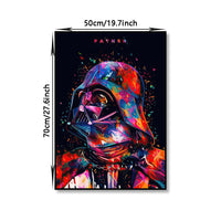 Decoration Poster Star Wars Movie Canvas Painting Graffiti Mural Kids Room Art Picture Print Modern Home Wall Decor Gifts