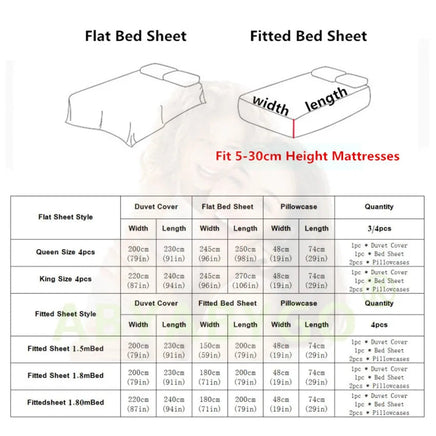 Luxury 160S Egyptian Cotton Bedding Set, Duvet Cover, Bed Sheet & Pillowcases - King Size Comforter Bedding Sets Lusy Store