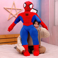 SpiderMan Plush Toys The Avengers Cartoon Doll Soft Pillow Plushie Stuffed Gift