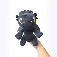 40cm Dragon Toothless Plush Body Pillow Cute Cartoon Dragon Soft Decorative Furry Pillow Anime Sleeping Cushion Home Decor Lusy Store
