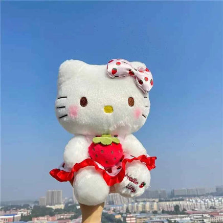 Sanrio Hello Kitty Strawberry Cat Plush Doll (9 Inches)
