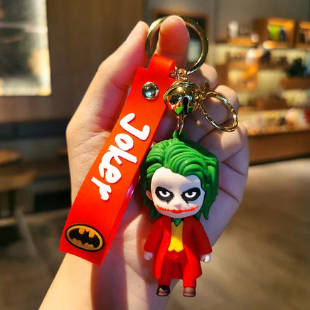 Marvel Batman Joker Keychain Cute Halloween Jewelry Gifts