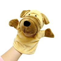 Giraffe Plush Toy – Soft & Educational Hand Puppet, 10.6" (27CM) – Lusy Store Yellow Dog