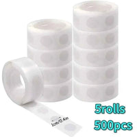 100-2000pcs Double-sided Adhesive Dots Transparent Removable Balloon Adhesive Tape Glue for DIY Wedding Birthday Party Decor 500pcs