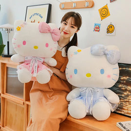Lusy Store LLC Hello Kitty Plush Soft Stuffed Animal Girl Birthday Gift Home Decoratio Plush