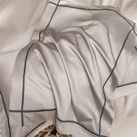 4pcs Embroidery Bedding Set for adults Bedroom egyptian Cotton Duvet Cover Pillowcase Bedspread Simple Bed Sheet Set Bed Linens Lusy Store