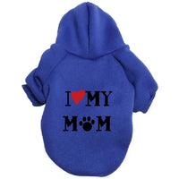 Pet Clothes French Bulldog Puppy Dog Costume Chihuahua Pug Pets Dogs Clothing For Small Medium Blue mom