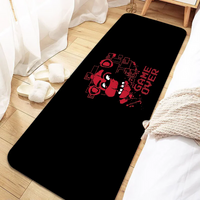 A-Five Nights at Freddy’s Veranda Door Mat Entrance Non-slip Doormat Washable Kitchen Carpet Living Room Hallway Rugs  Door Mats Lusy Store