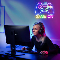 Lusy Store LLC Gamer Neon Sign LED Sign for Gamer Wall Decor Bedroom Gamer Gifts for Boys Neon Sign