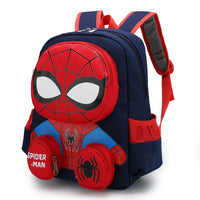 Spiderman Backpack Super Heroes Student School Bag Cartoon 3D Travel Bag Gift B103